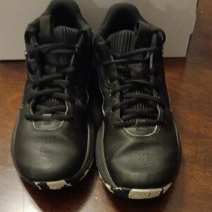 Under Armour Black and White Basketball Shoes